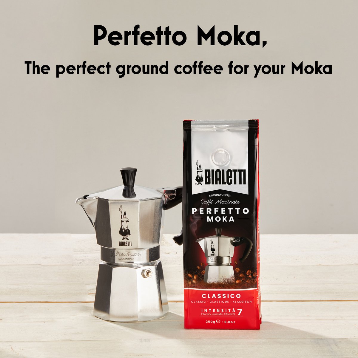 Bialetti Moka Hazelnut gemalen koffie - 1kg intensiteit 8 thumbnail 6