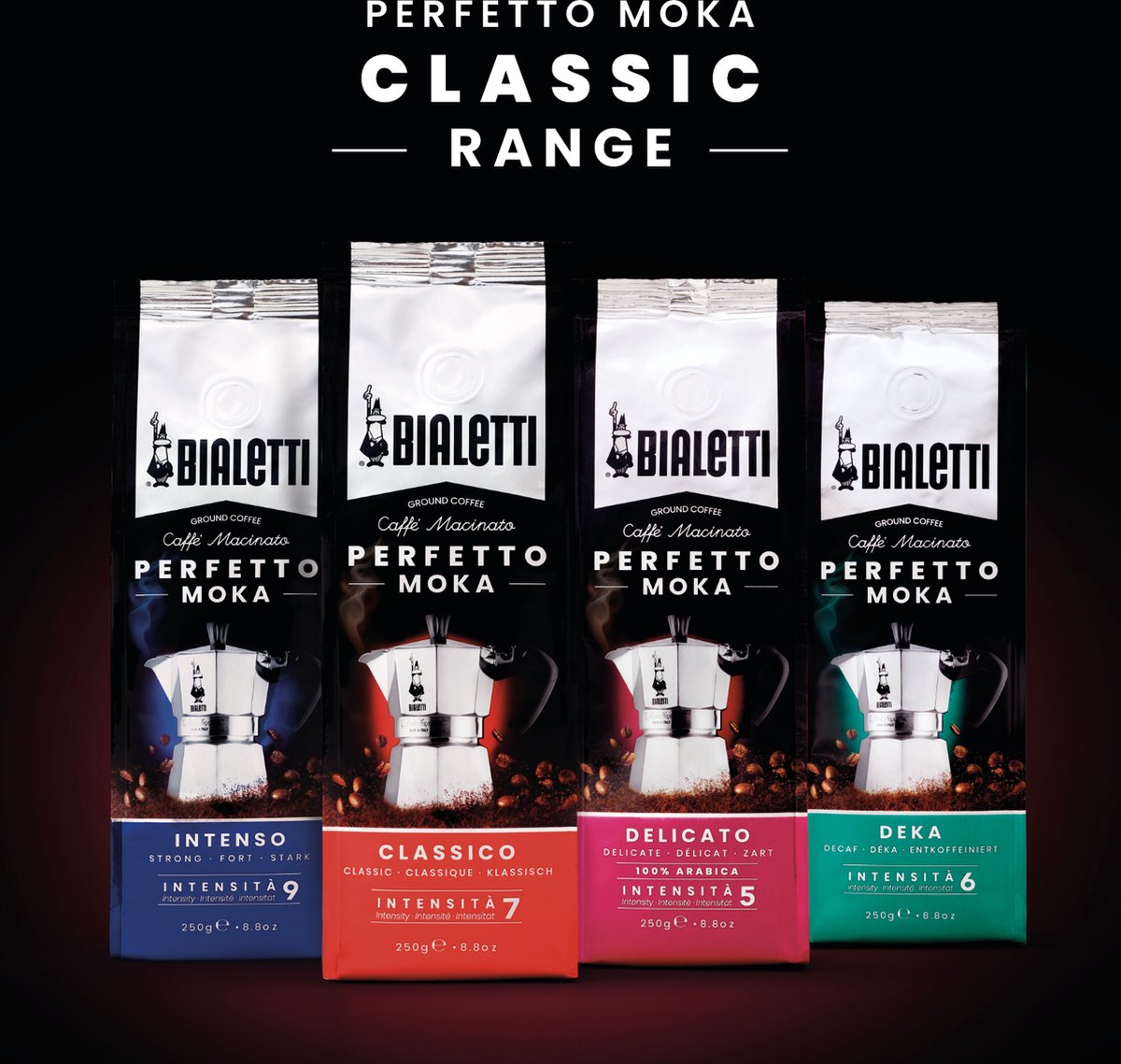 Bialetti Moka Hazelnut gemalen koffie - 1kg intensiteit 8 thumbnail 7