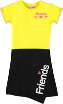 O'Chill meisjes korte mouwen jurk Megan Yellow