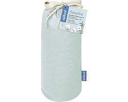Velfont - Respira - Luxe Waterdichte Matrasbeschermer en Hoeslaken - 2-in-1 - Ademend en Zacht - Organisch katoen - 140x200cm - Mint