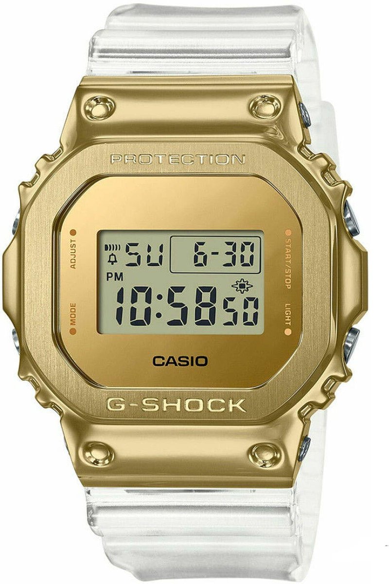 Casio G-Shock GM-5600SG-9ER Horloge - Kunststof - Transparant - Ø 39 mm