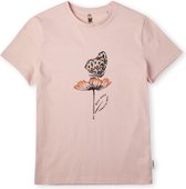 O'Neill T-Shirt Girls PRINT T-SHIRT Tropical Peach 140 - Tropical Peach 100% Katoen Round Neck