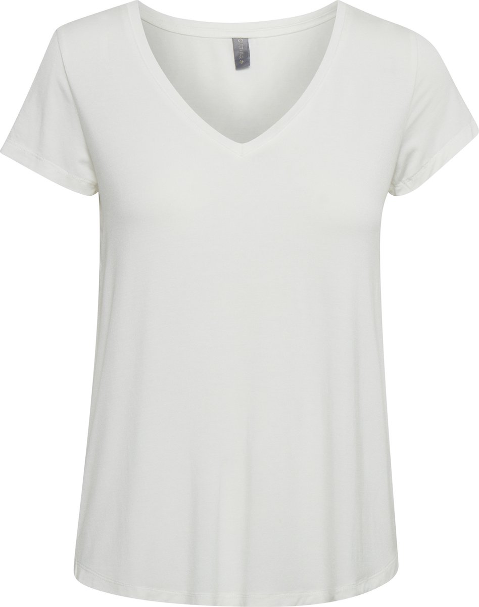 CULTURE CUpoppy V-neck T-Shirt Dames T-shirt - Maat S