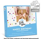 GiftForYou Cadeaubon - Happy birthday