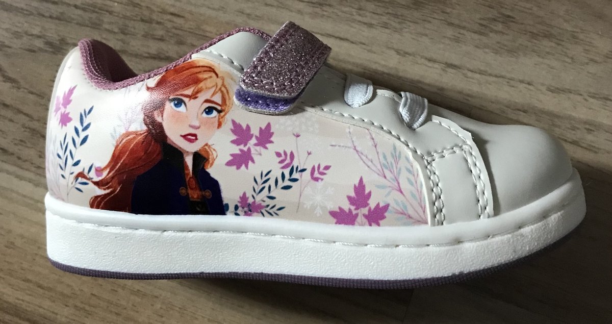 Meisjes sneakers maat 30, wit/roze, Disney Frozen