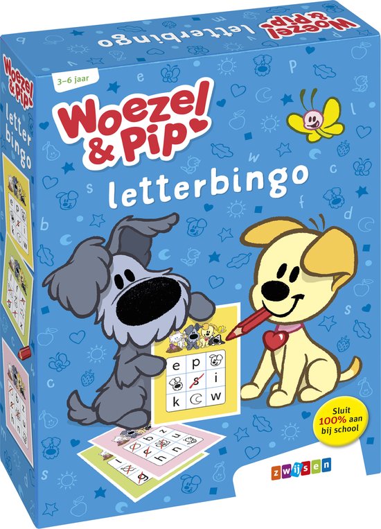Afbeelding van het spel Woezel & Pip  -   Woezel & Pip letterbingo
