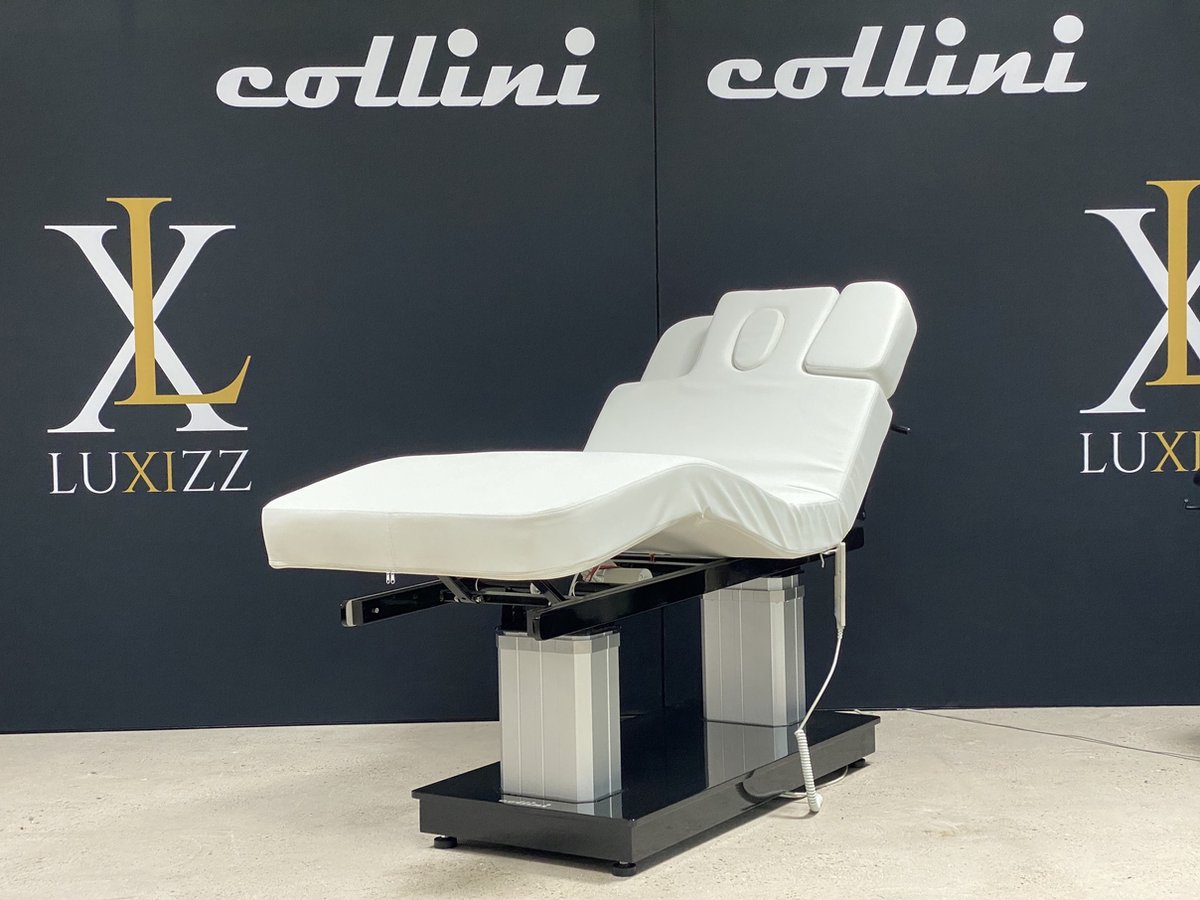 Wellness Behandeltafel | Century Black in vol hoogglans zwart