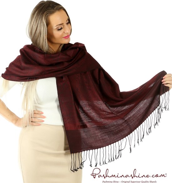 Bourgogne Rode-Sjaal Dames-Sjaal Dames-Sjaal Heren-Sjaals-Wrap-Lente-Sjaal Zomer-Cashmere-Zijde-Stola-Omslagdoek-200*70 cm