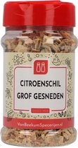 Van Beekum Specerijen - Citroenschil Grof Gesneden - Strooibus 100 gram