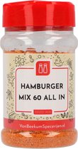 Van Beekum Specerijen - Hamburger Mix 60 All In - Strooibus 160 gram