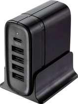 VOLTCRAFT VC-11374045 USB-oplader 4400 mA 5 x USB, USB-C bus Thuis USB Power Delivery (USB-PD)