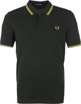 Fred Perry - Polo Groen P25 - 3XL - Slim-fit