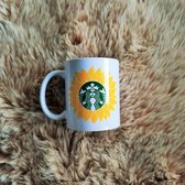 Starbucks Mok - Zonnebloem - Herbruikbaar - beker - Warme dranken - Koude dranken - Thee - koffie
