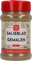 Van Beekum Specerijen - Salieblad Gemalen - Strooibus 100 gram