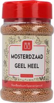 Van Beekum Specerijen - Mosterdzaad Geel Heel - Strooibus 230 gram