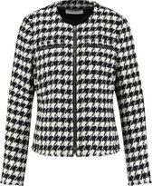 GERRY WEBER Dames Blazer met pied-de-poule motief