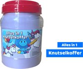 Delki® Knutselkoffer - Knutselpakket - Knutselen Meisjes - Knutselen Jongens - Knutseldoos - Knutselen - Speelgoed Meisjes -  800+ Accessoires