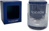 Glencairn Whiskytumbler Skyline Glasgow - Kristal loodvrij - Made in Scotland