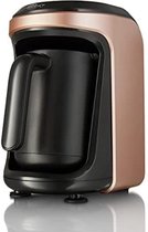 Karaca Hatir Hup Turkse koffiezetapparaat, roségoud, voor 5 personen, 535 W, volautomatische koffiezetapparaat, Turkse koffiezetapparaat, eenvoudige koffiezetapparaat