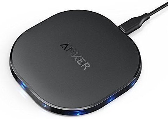 Anker wireless charger Qi Powerwave Pad | 10W Quick charge | draadloze  oplader |... | bol.com