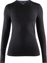 Craft Fuseknit Comfort Long Sleeve, dames, zwart
