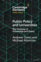 Elements in Public Policy- Public Policy and Universities