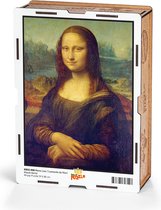 Mona Lisa - Leonardo da Vinci houten puzzel 2000 stukjes