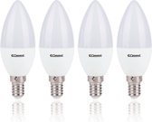 Commel LED E14 - 6W (40W) - Warm Wit Licht - Niet Dimbaar - 4 stuks