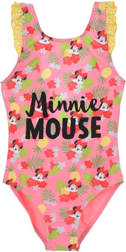 Minnie Mouse - Maillot de bain - Rose - 3 ans - 98cm | bol.com