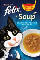 3x Felix Soup - Visselectie - 6x48g