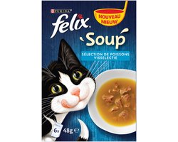 3x Felix Soup - Visselectie - 6x48g