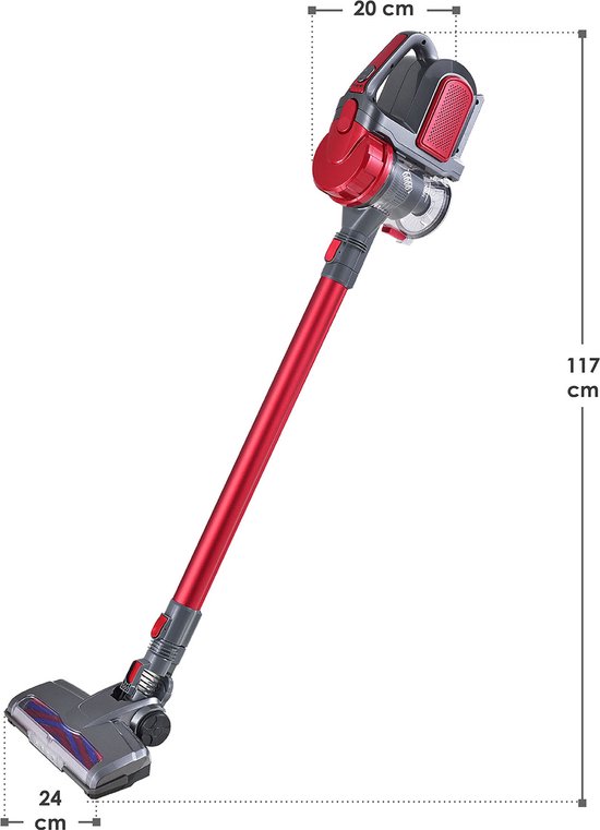 Silvercrest Accusteelstofzuiger 2-In-1: Hand- En Vloerstofzuiger Silvercrest Accusteelstofzuiger 2-In-1: Hand- En Vloerstofzuiger
