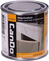 Cando Steigerhoutbeits Zandbeige Verf Lak | Gebruiksklaar | Genoeg voor 3 m2 | Voor gebruik binnen- en buitenshuis | 250ml