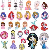 Adorable Princess Series - Ensemble de 29 pièces - Tissu et appliqué à repasser