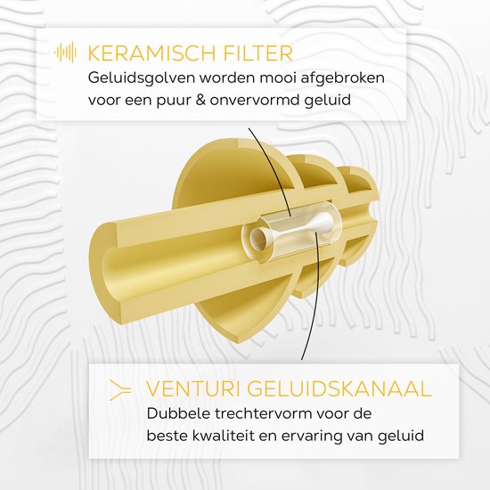 Shush Biker Earplugs - Motor oordoppen van synthetisch rubber - 365x herbruikbaar - Gehoorbescherming tegen windruis op de motor - Keramisch filter met de beste prestaties (SNR 24 dB)