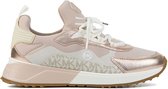 Michael Kors Sneakers Dames - Lage sneakers / Damesschoenen - Leer - Theo Sport logo     -  Roze - Maat 38.5