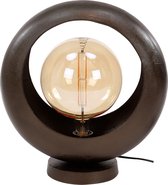 DePauwWonen - Track alu large Tafellamp - E27 Fitting - Zwart nikkel - Tafellampen voor Binnen, Tafellamp LED, Woonkamer, Bureaulamp, Designlamp Industrieel - Metaal - LxBxH = 41 x