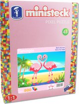 Ministeck Flamingos - 800 onderdelen