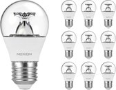 Voordeelpak 10x Noxion Lucent LED E27 Peer Filament Helder 2.5W 250lm - 827 Zeer Warm Wit | Dimbaar - Vervangt 25W.