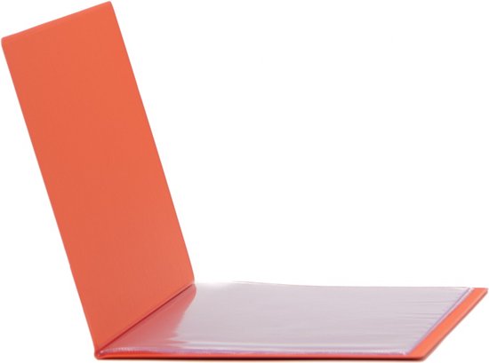 Foto: Goodline pvc portfoliomap geschikt voor 12 pagina s type classic oranje