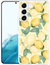 Galaxy S22+ Hoesje Lemons - Designed by Cazy