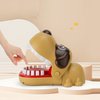Afbeelding van het spelletje Hond Bruin Krokodil met Kiespijn Spel Bijtende Drankspel