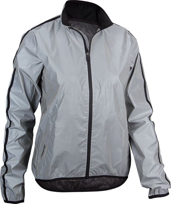 Avento Reflecterend Jack Dames - Full Reflective - Zilver