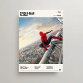 Marvel Poster - Spiderman Far From Home Poster - Minimalist Filmposter A3 - Spiderman Poster - Avengers Movie Poster - MCU Marvel Merchandise - Tom Holland Poster - Vintage Posters