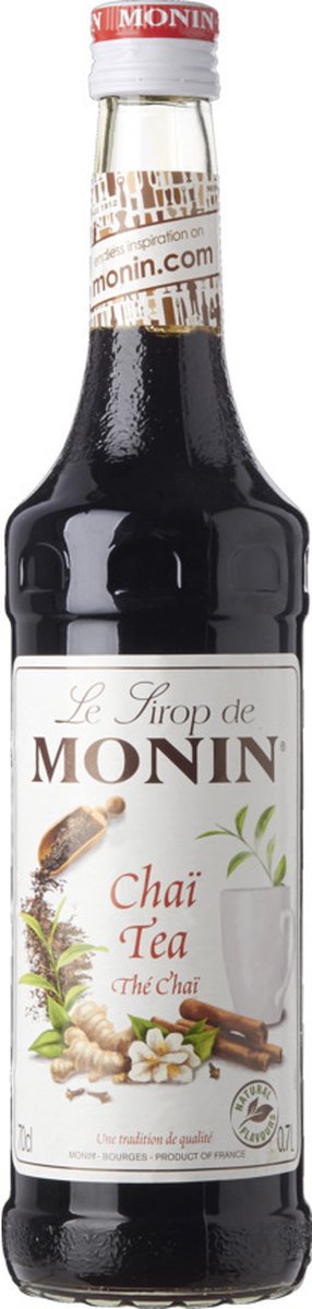 Goedkoopste Monin Koffie/Thee Siroop Fles - Chai Tea - 70cl