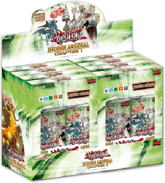 Yu-Gi-Oh! Hidden arsenal chapter 1 incl Dice, 1st edition boosterbox |  Games | bol