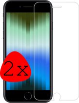 Protecteur d'écran iPhone SE 2022 en verre Tempered Glass - Verre de protection iPhone SE 2022 - Protecteur d'écran iPhone SE 2022 2 pièces