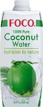 Foco Coconut water - 4x 500ml