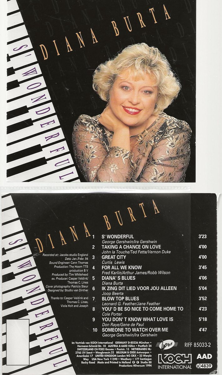 DIANA BURTA - S' WONDERFUL