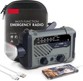Noodradio – Radio Op Batterijen Voor Rampen – Opwindbare Survival Radio – Solar Opwindbaar – Dynamo Radio – Noodpakket